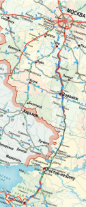 Федеральная дорога М-4 «Дон» (км 21 – км 225, км 225 – км 633)